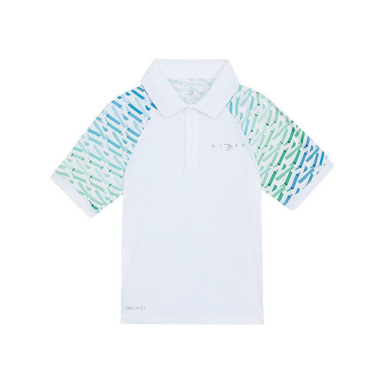 

Футболка Dri Fit чисто белая для подростков Nike