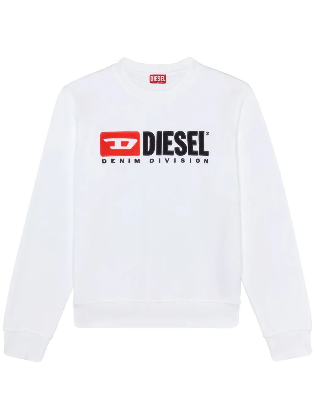 

Толстовка S-Ginn-Div с логотипом DIESEL, белый