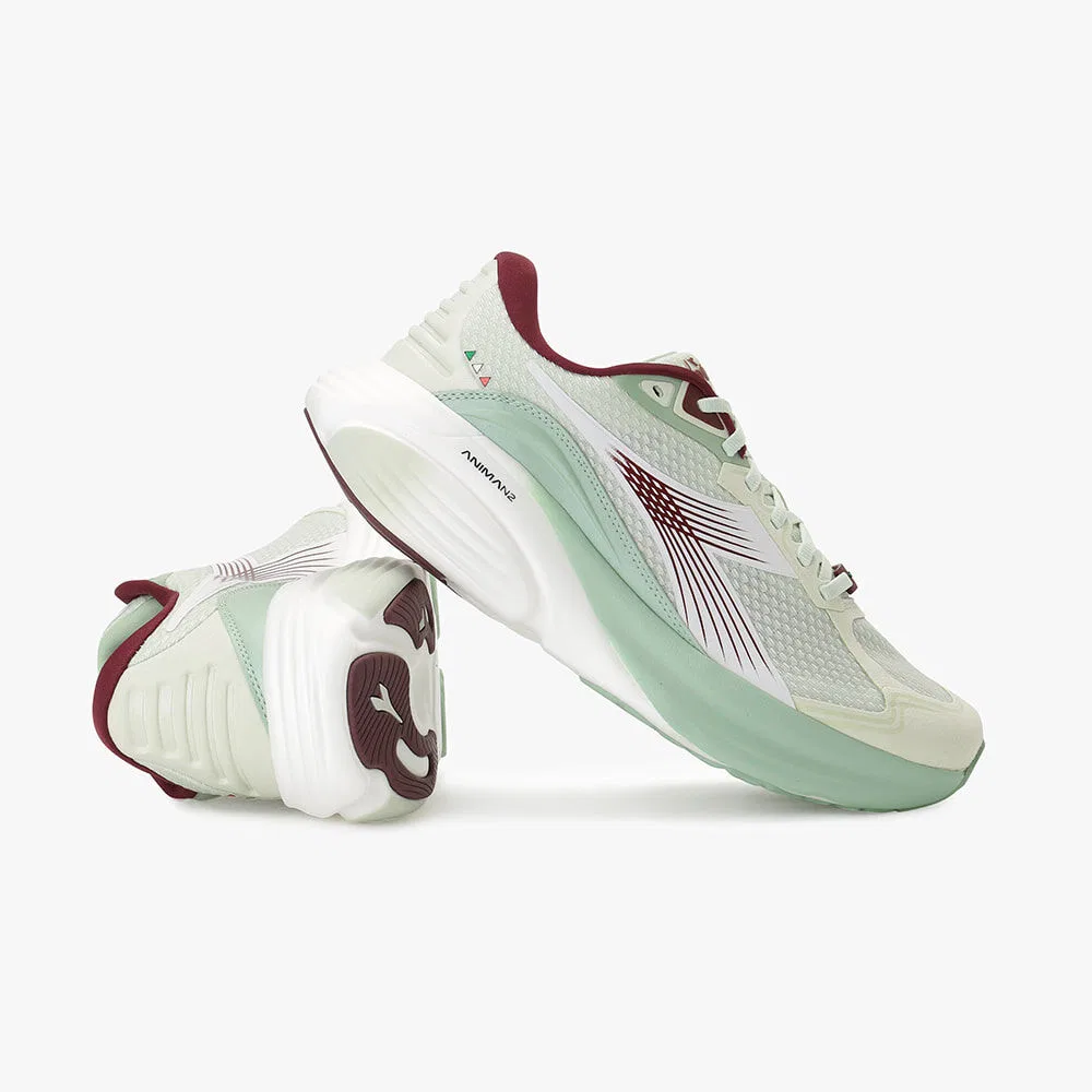 Мужские беговые кроссовки Diadora Atomosstar, зелёные — фото 3