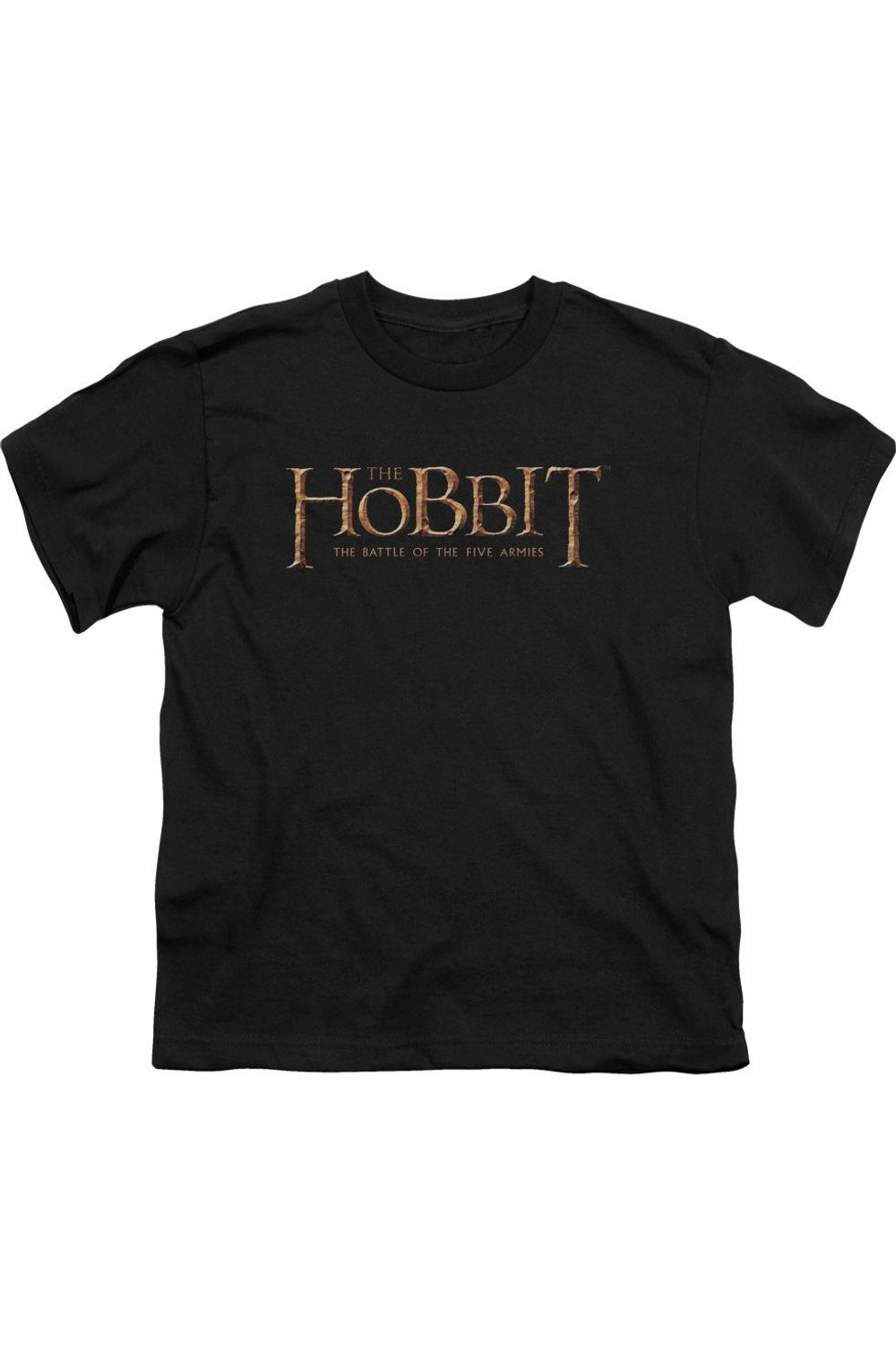 

Футболка с коротким рукавом для детей с логотипом Hobbit Gildan, черный