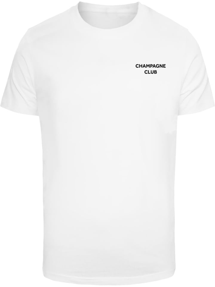 

Футболка Champagne Club Tee белого цвета Mister Tee