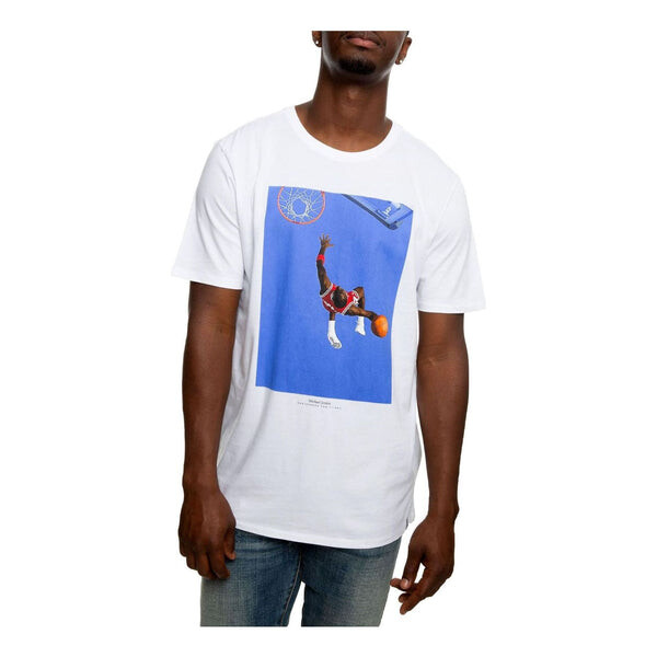 

Футболка Air Jordan Slam Dunk Photo Tee 'White', белый