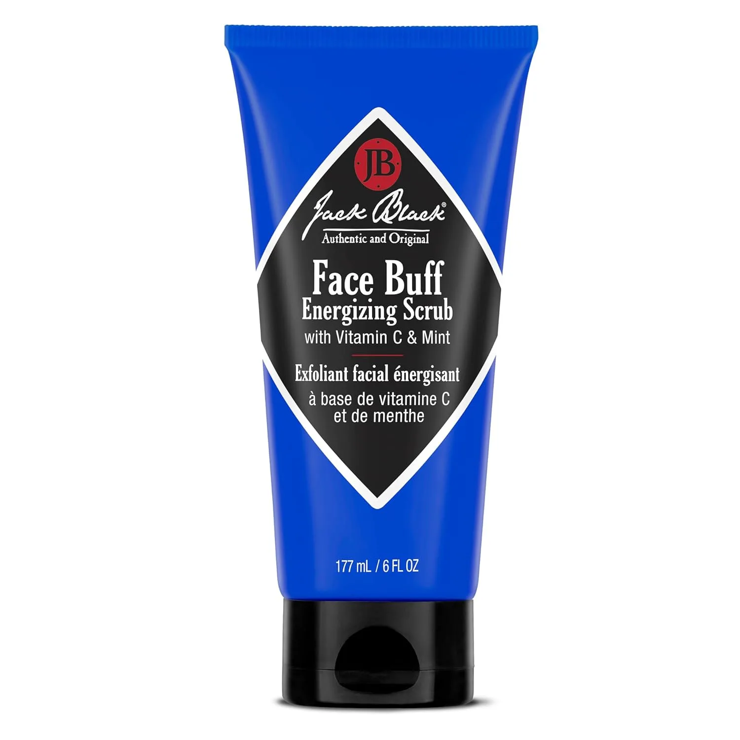 Jack black face buff energizing scrub - очищающий скраб для лица и прешейв 177 мл (1 шт.)