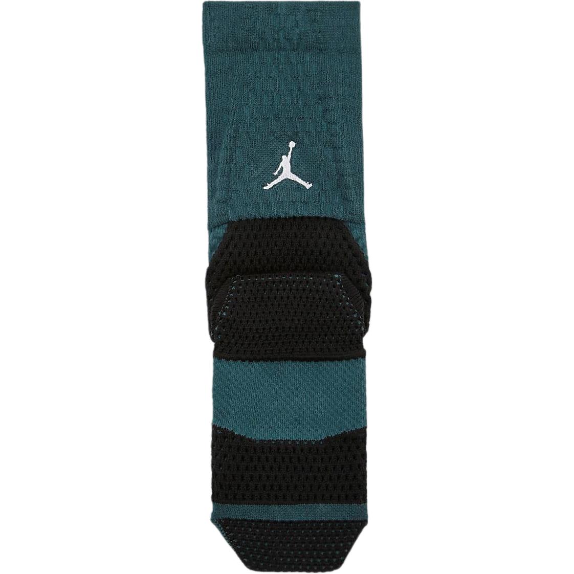 Jordan Носки Unicorn Dri FIT ADV Mid Calf Unisex 1 упаковка Oxidized Green/Black/White — фото 4