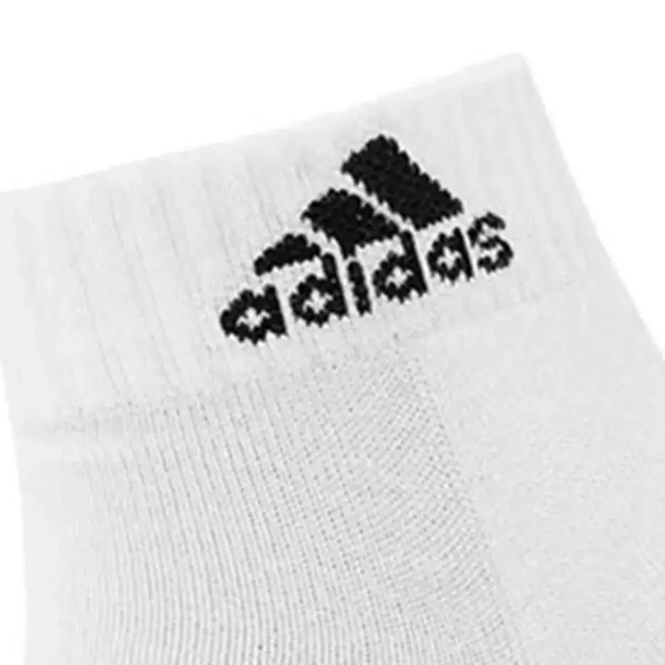 Носки до середины икры унисекс 1 комплект 3 пары белый Adidas — фото 2