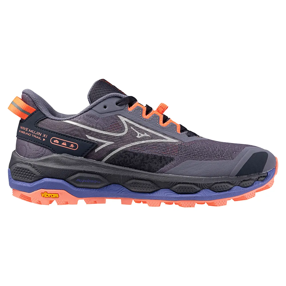 Кроссовки Mizuno Wave Mujin 11 trail, серый — фото 4