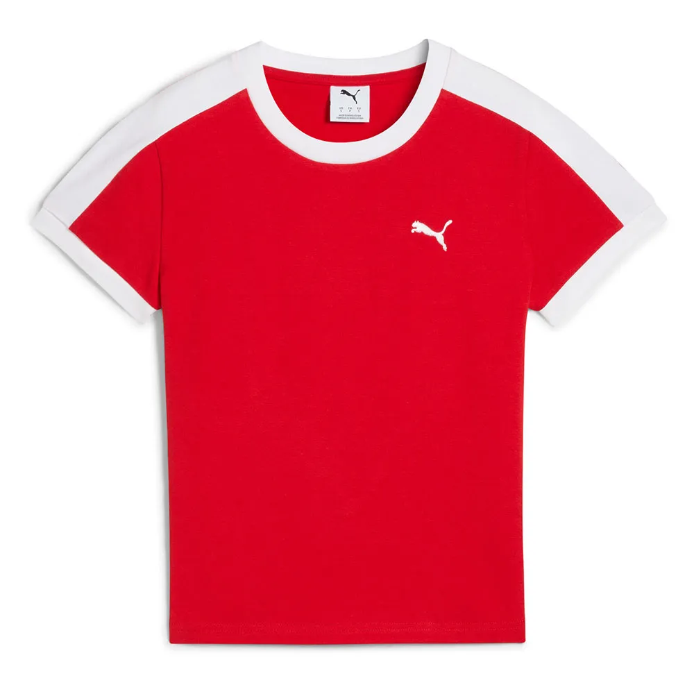 

Футболка с коротким рукавом Puma T7 Slim Fit, красный