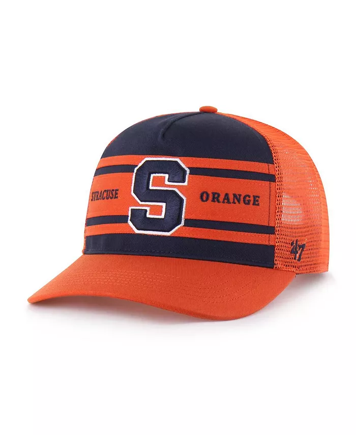 

Кепка дальнобойщика Syracuse Orange Super Stripe Hitch Adjustable Trucker Hat для больших мальчиков и девочек '47 Brand