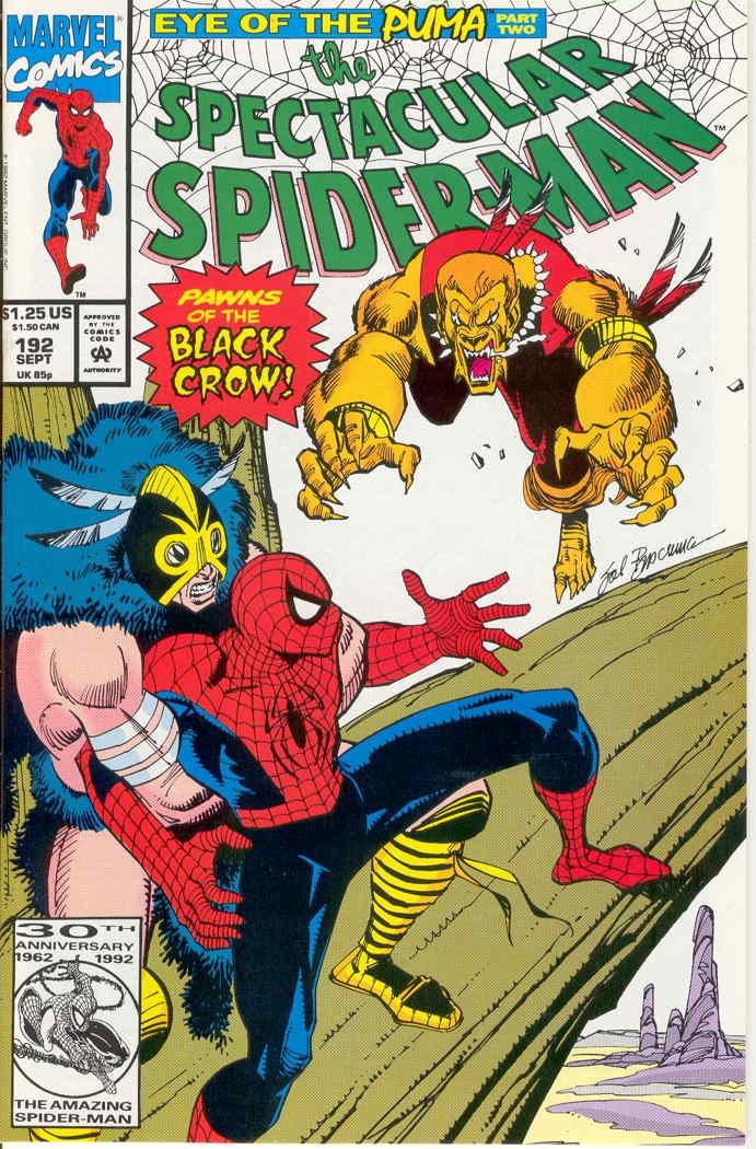 

The Spectacular Spider-Man #192 : The Summit (The Eye of the Puma - Marvel Comics) (Marvel Comics)
