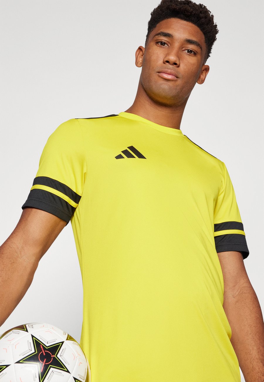 Футболка Adidas Performance SQUADRA25 SHORT SLEEVE, Team Yellow/Black/Yellow — фото 4