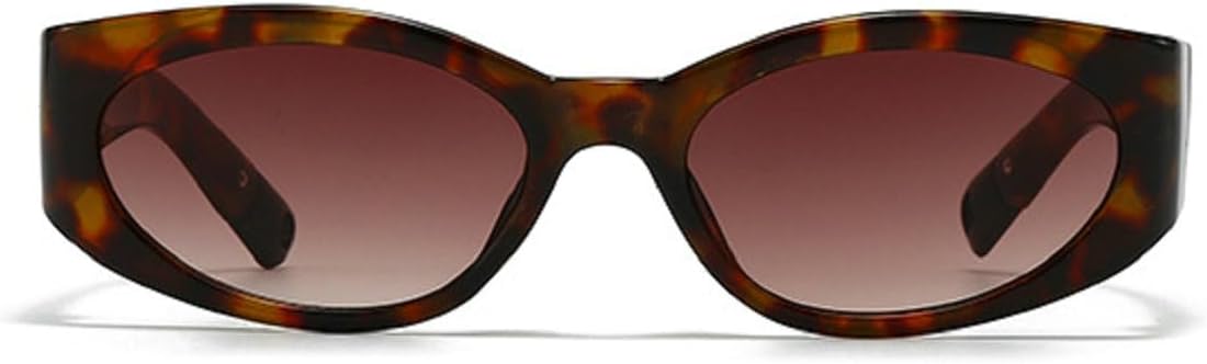 

Панк-солнцезащитные очки «кошачий глаз» в толстой оправе для женщин и мужчин, градиентные солнцезащитные очки для женщин, винтажные, защита от УФ-излучения UV400 2500 Melrose, Leopard