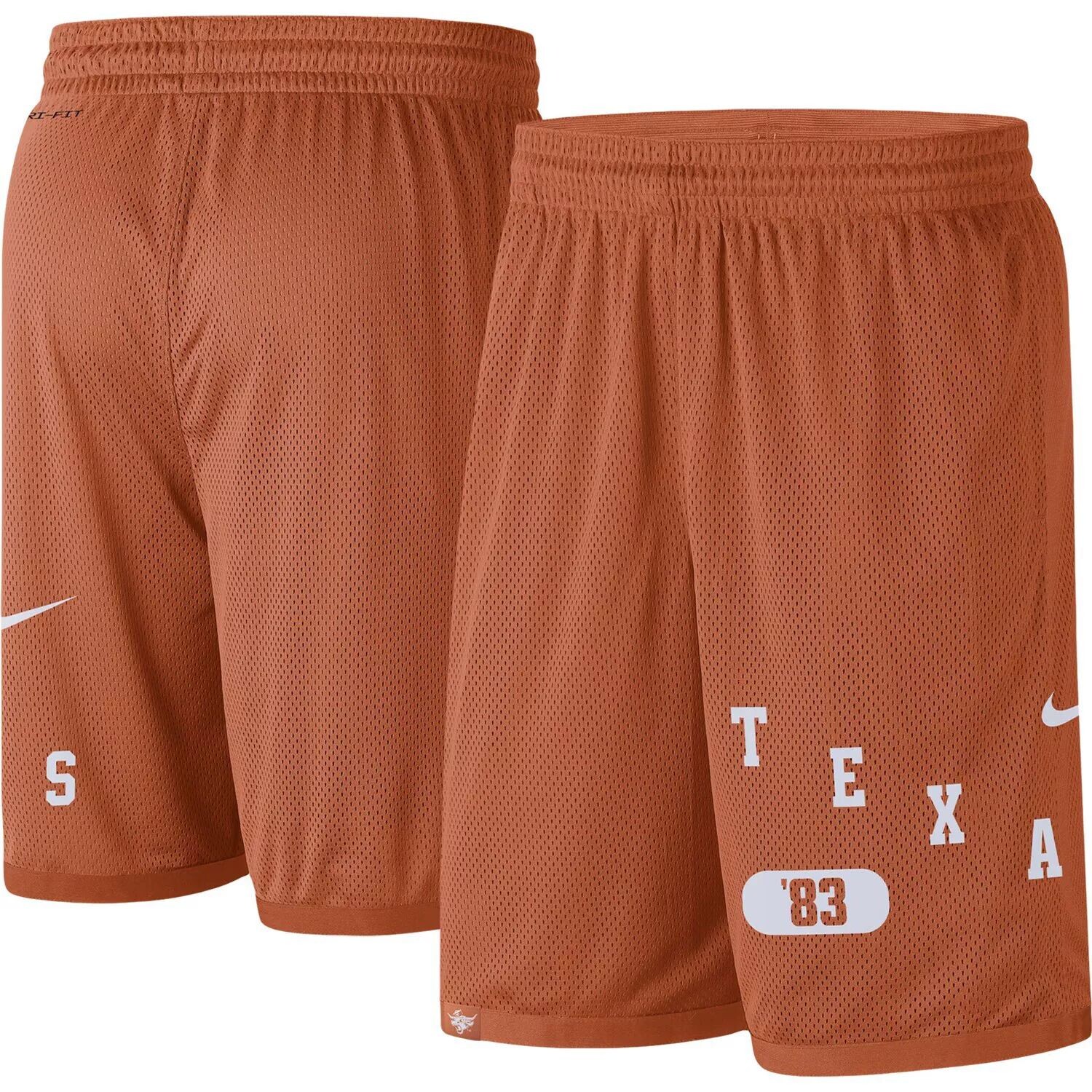 

Мужские спортивные шорты Texas Orange с надписью Texas Longhorns Nike