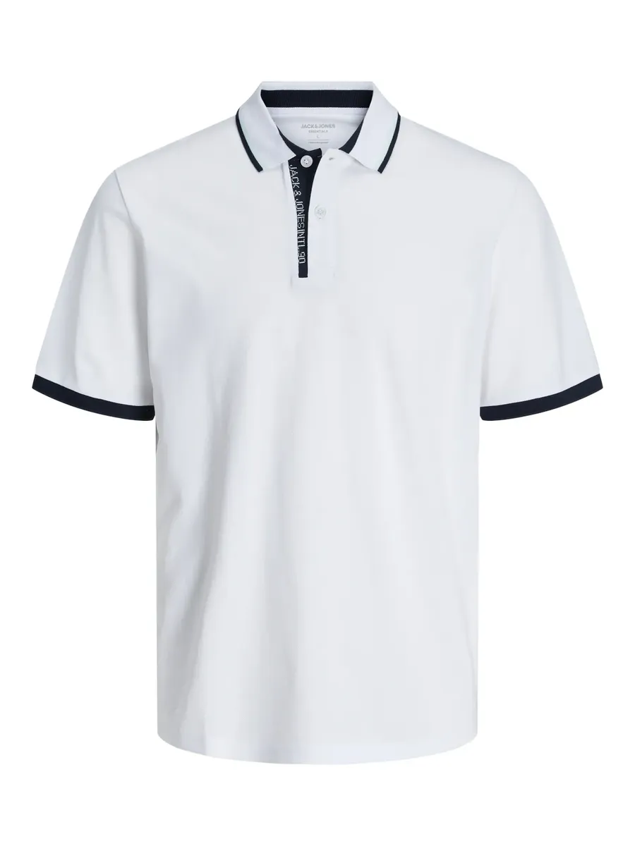 

Рубашка-поло Jack & Jones "JJSTEEL POLO SS", белый