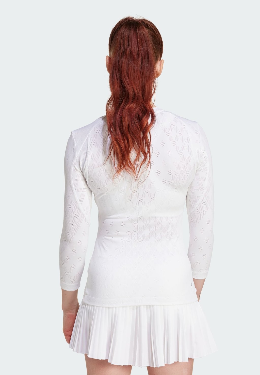 Спортивная футболка 3/4 SLEEVE Adidas Performance, белый — фото 2