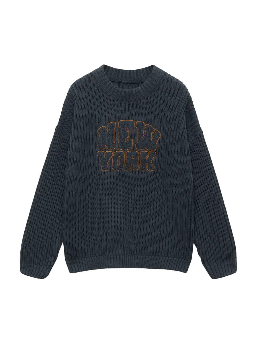 

Свитер MANGO KIDS YORK, темно-синий