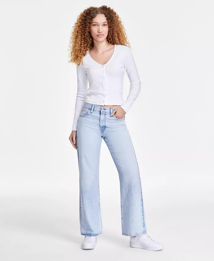 

Женские джинсы '94 свободного кроя Bootcut из хлопка Levi's, синий