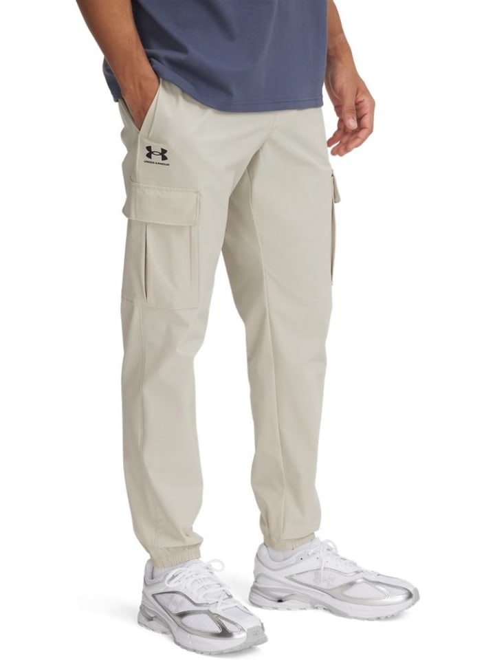 

Брюки-карго Vibe Woven Cargo Pants коричневого цвета Under Armour