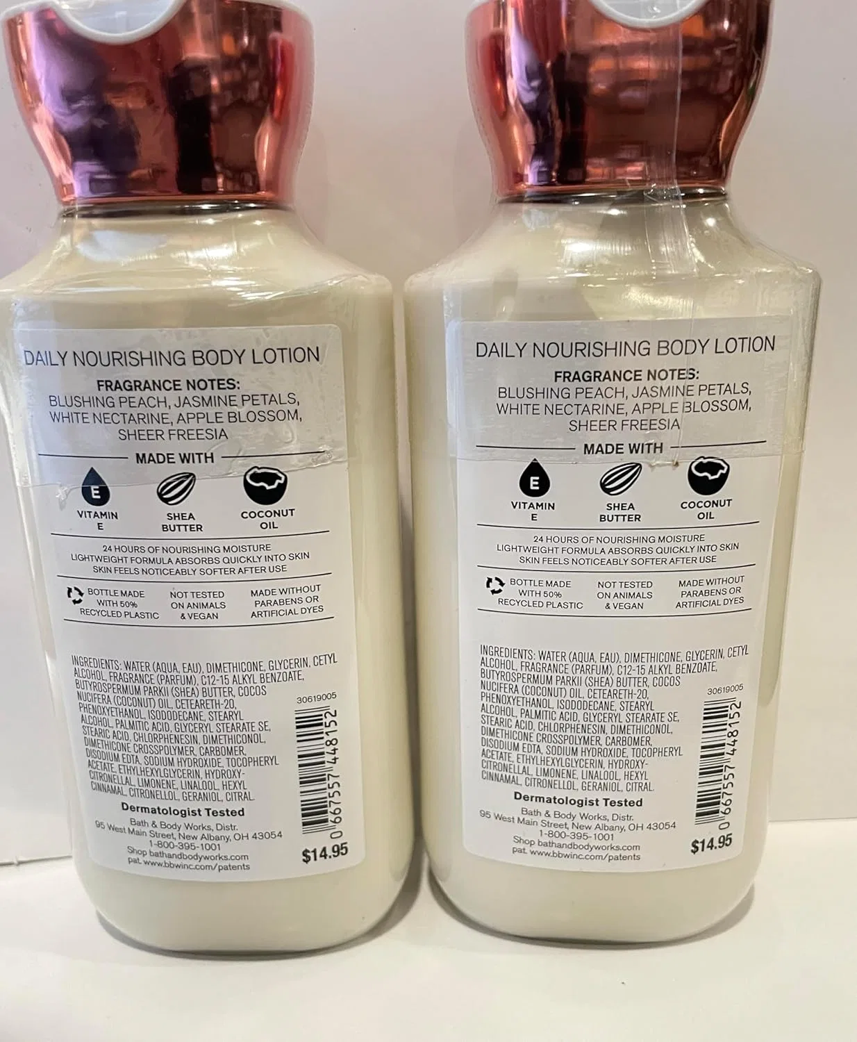 Лосьон для тела Bath & Body Works Pretty as a Peach, 2 шт по 236 мл — фото 2