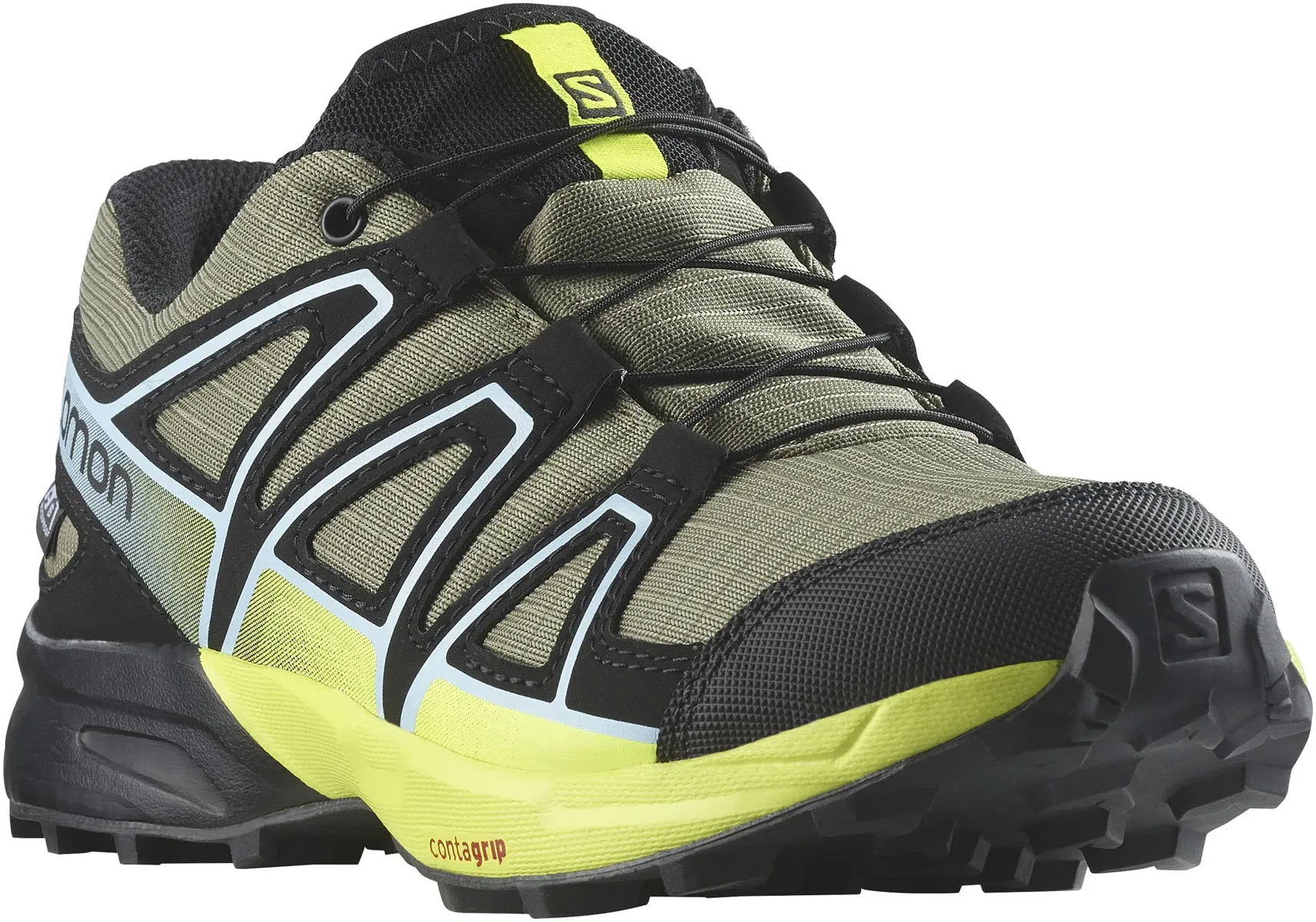 

Кроссовки Salomon "SPEEDCROSS CLIMASALOMON WP J", водонепроницаемые, оливковый