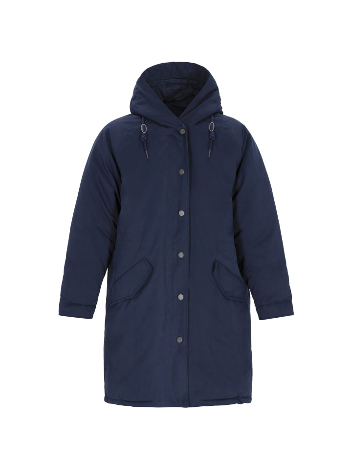 

DreiMaster Женская парка темно-синего цвета