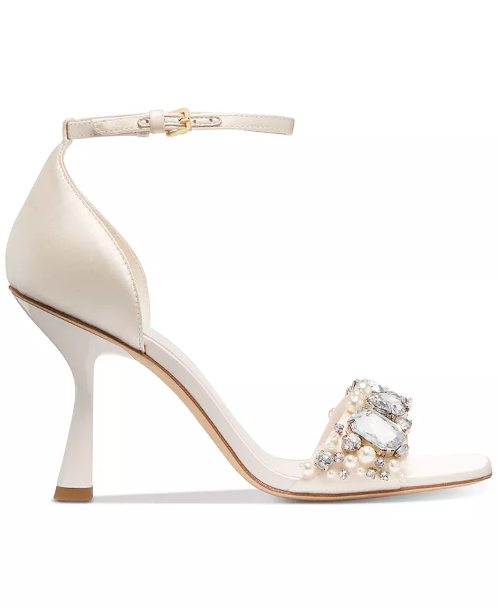 Женские сандалии Treasure Embellished Dress kate spade new york, коричневый/бежевый — фото 2