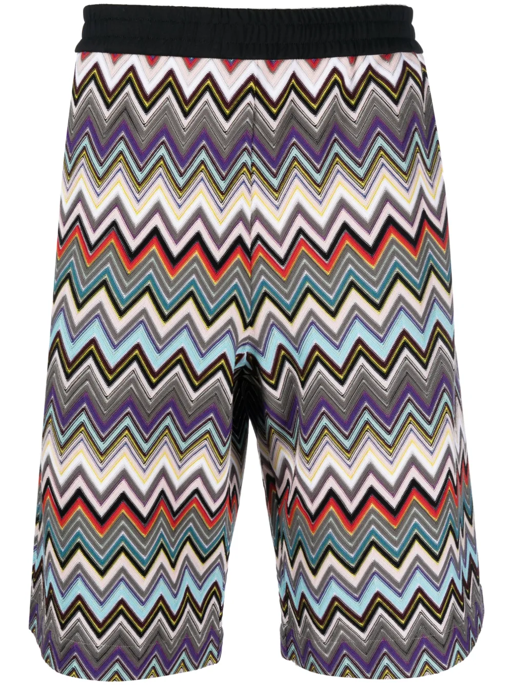 

Шорты-бермуды с узором зигзаг Missoni, черный