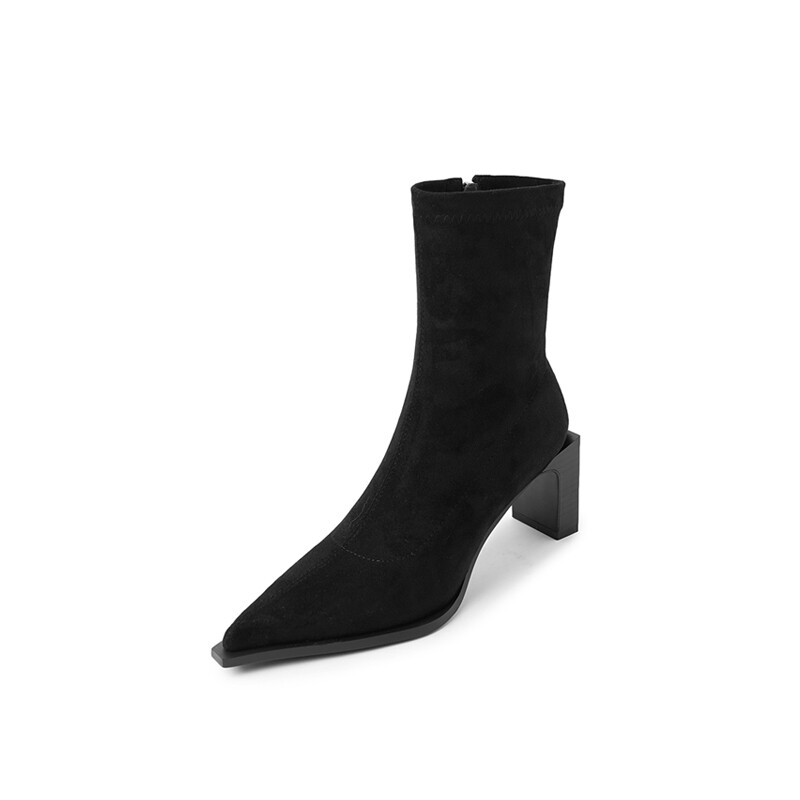 

Ботильоны женские Pvaj, цвет Black Suede