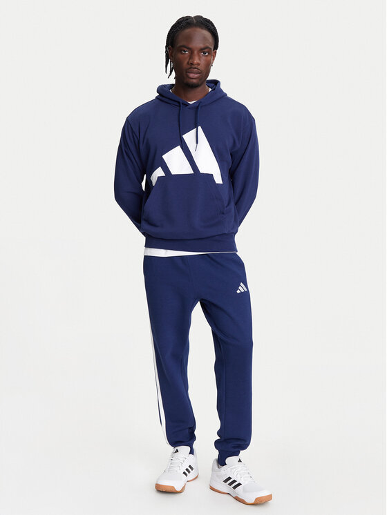 Толстовка обычного кроя Essentials Big Logo JE8890 Adidas, синий — фото 2