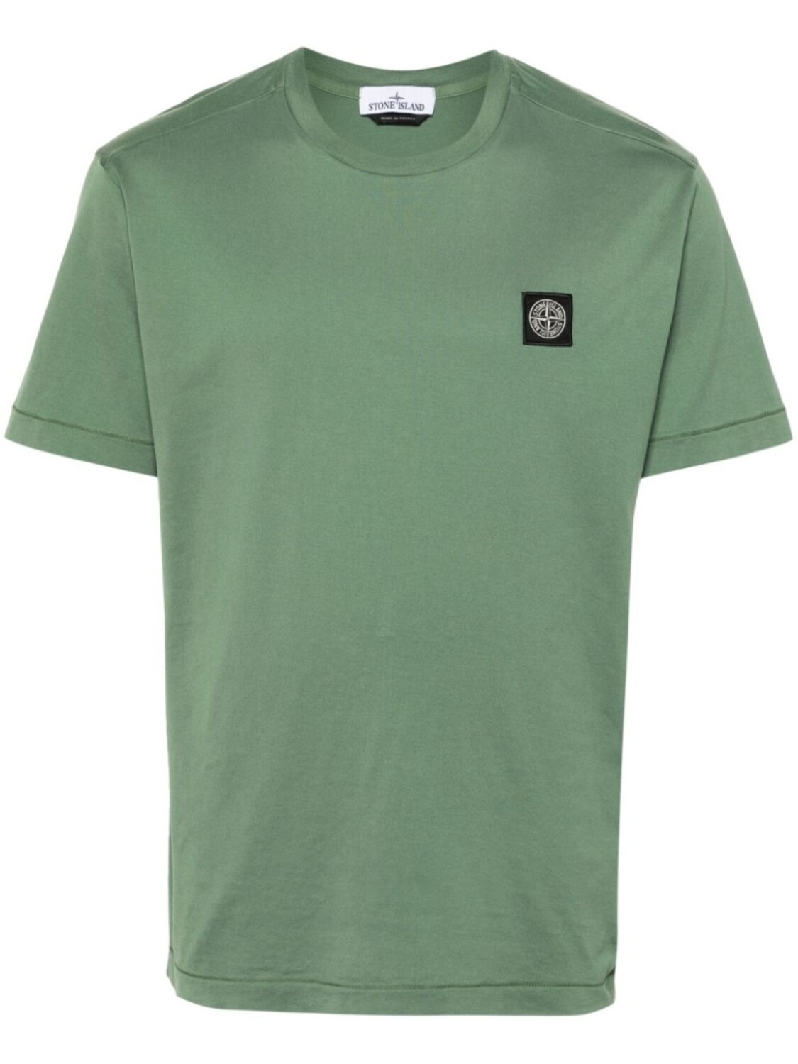 

Stone Island футболка с нашивкой Compass, зеленый