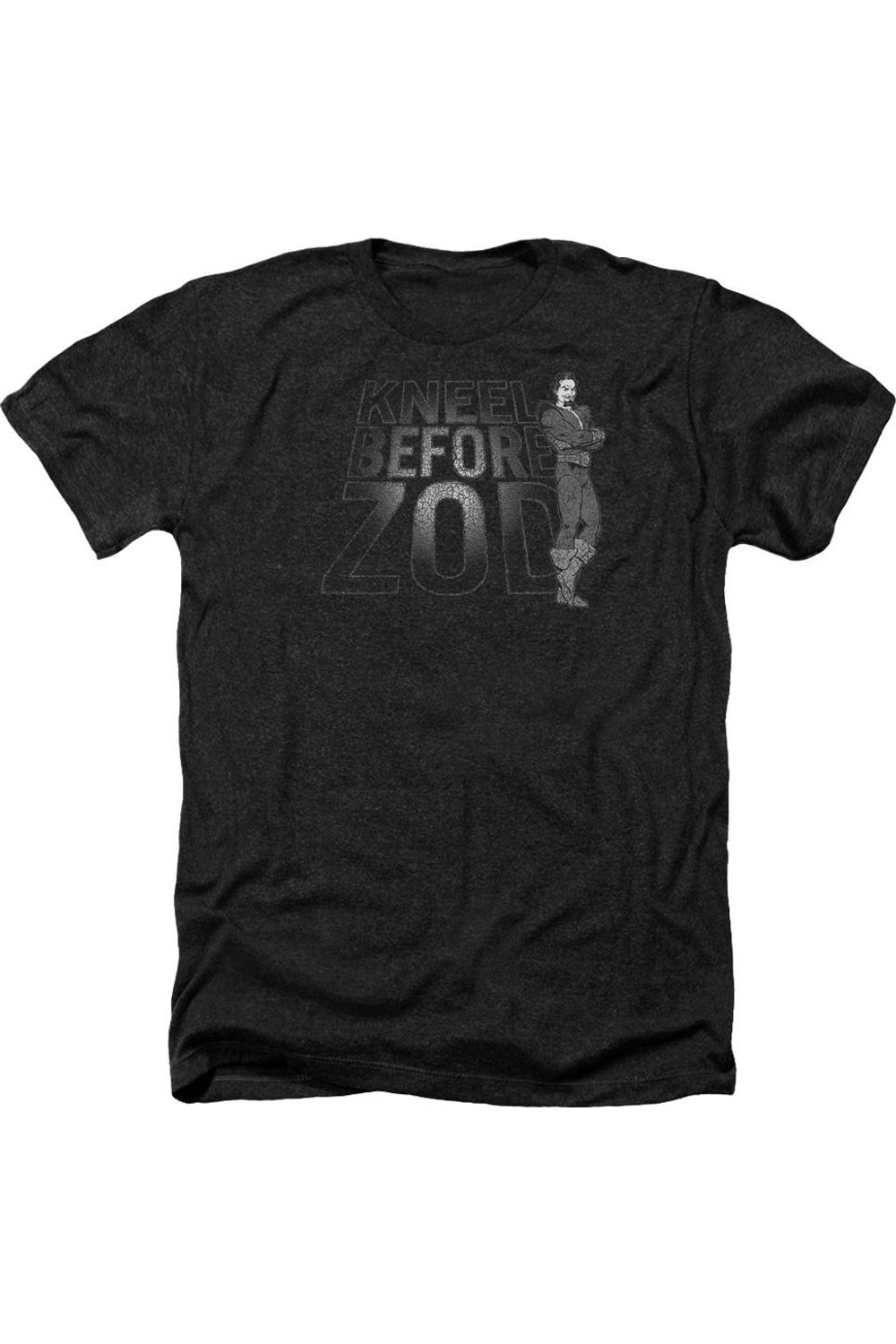 

DC Comics Kneel Zod Adult Heather Tee / Футболка Gildan, черный