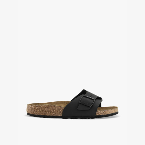 

Сандалии Catalina из искусственной кожи с одним ремешком на плоской подошве Birkenstock, черный