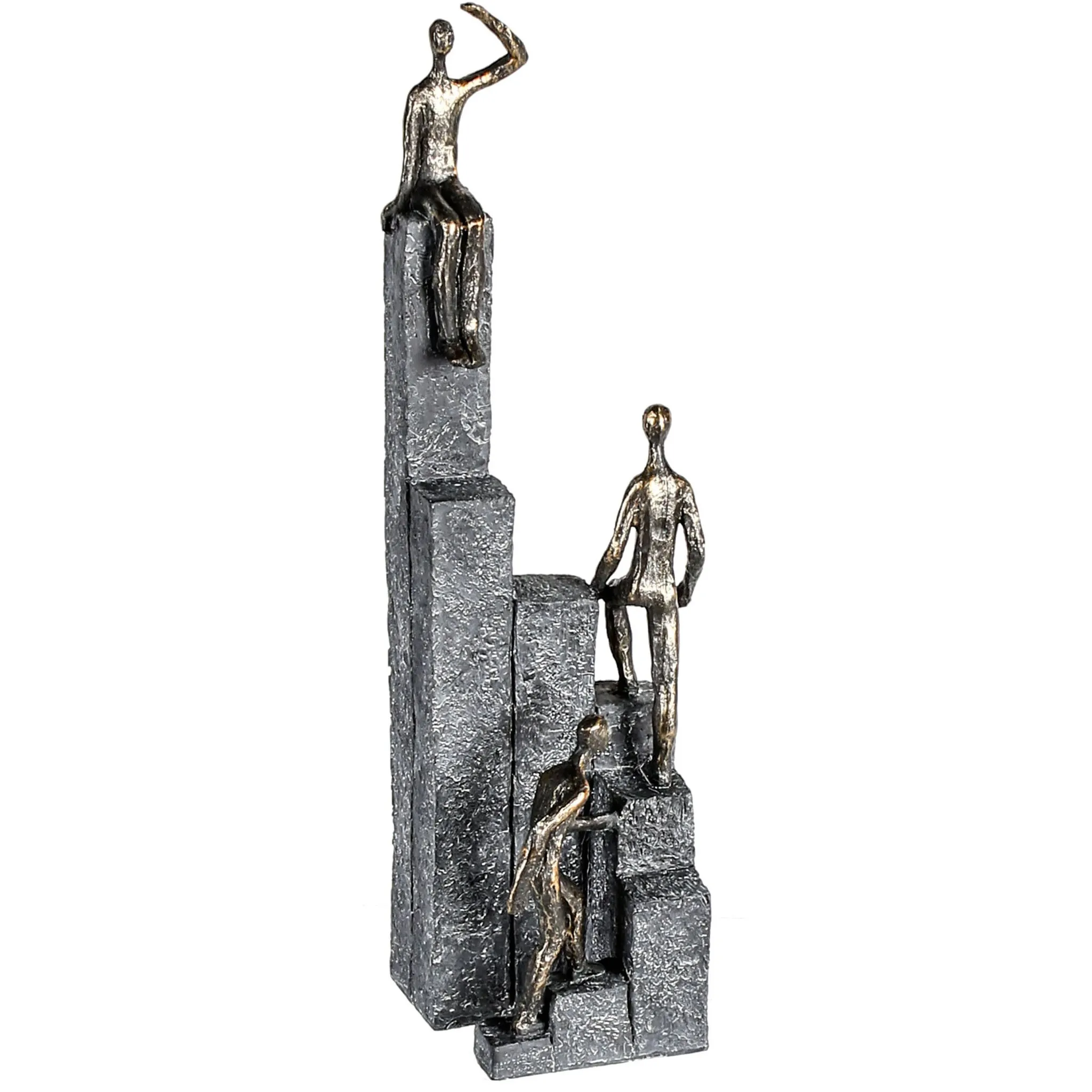 

Декоративная фигурка Casablanca by Gilde «Sculpture Climbing, бронза/серый», бронза/серый, полирезин