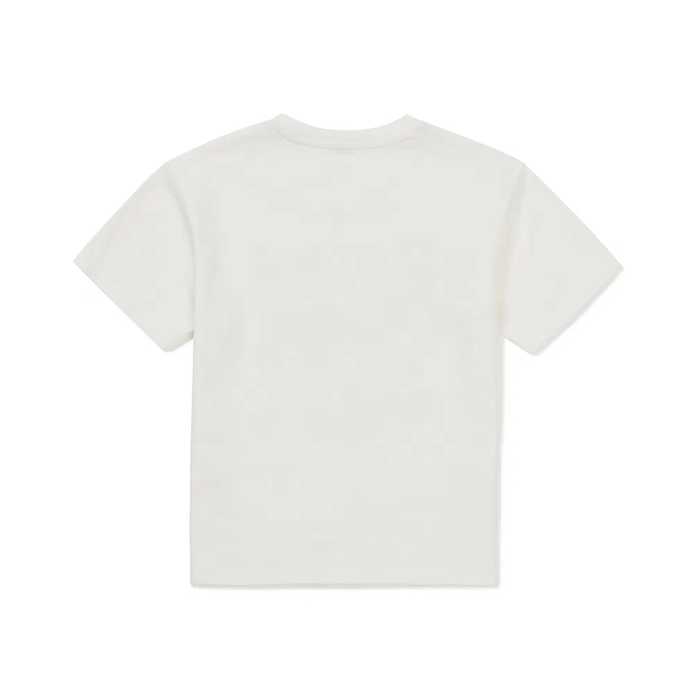 Детская футболка Snowpeak Apparel Kids Sorona с графическим принтом, молочно-белая — фото 3