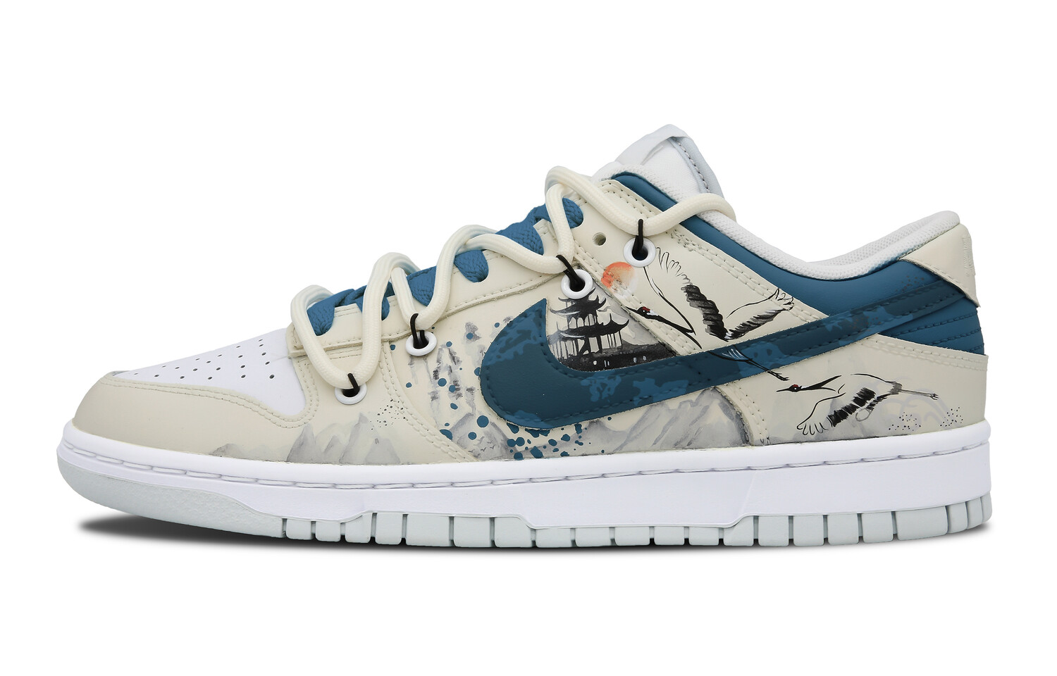 

Мужские кроссовки для скейтбординга Nike Dunk, Ink danqing