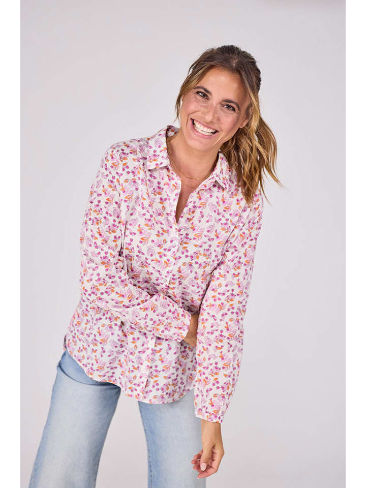 

LIEBLINGSSTÜCK Блузка "Emee" бело-розового цвета