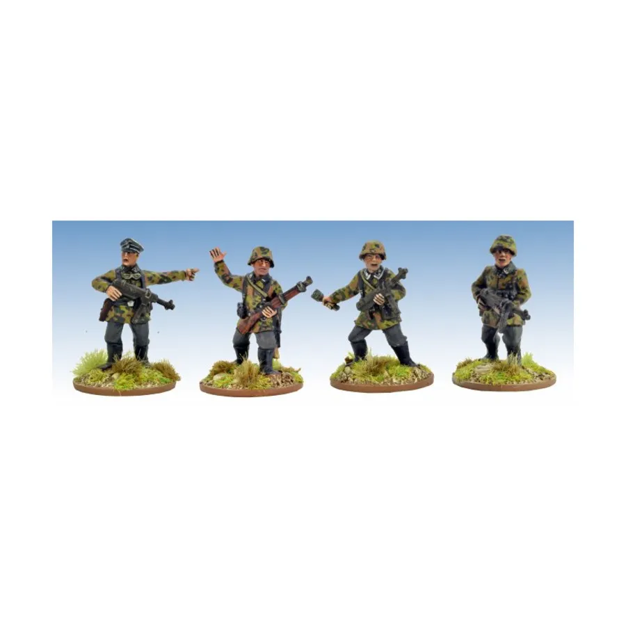 

Немецкое командование Шутцена, Historical Miniatures - WWII - German (28mm) (Crusader Miniatures)