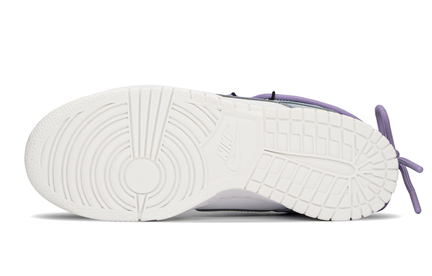 

Кроссовки Nike Dunk Skateboard Shoes Women's Low-Top Green/Purple