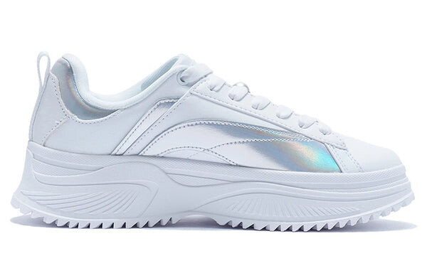 Кроссовки ретро спорт досуг Li-Ning, белый — фото 2
