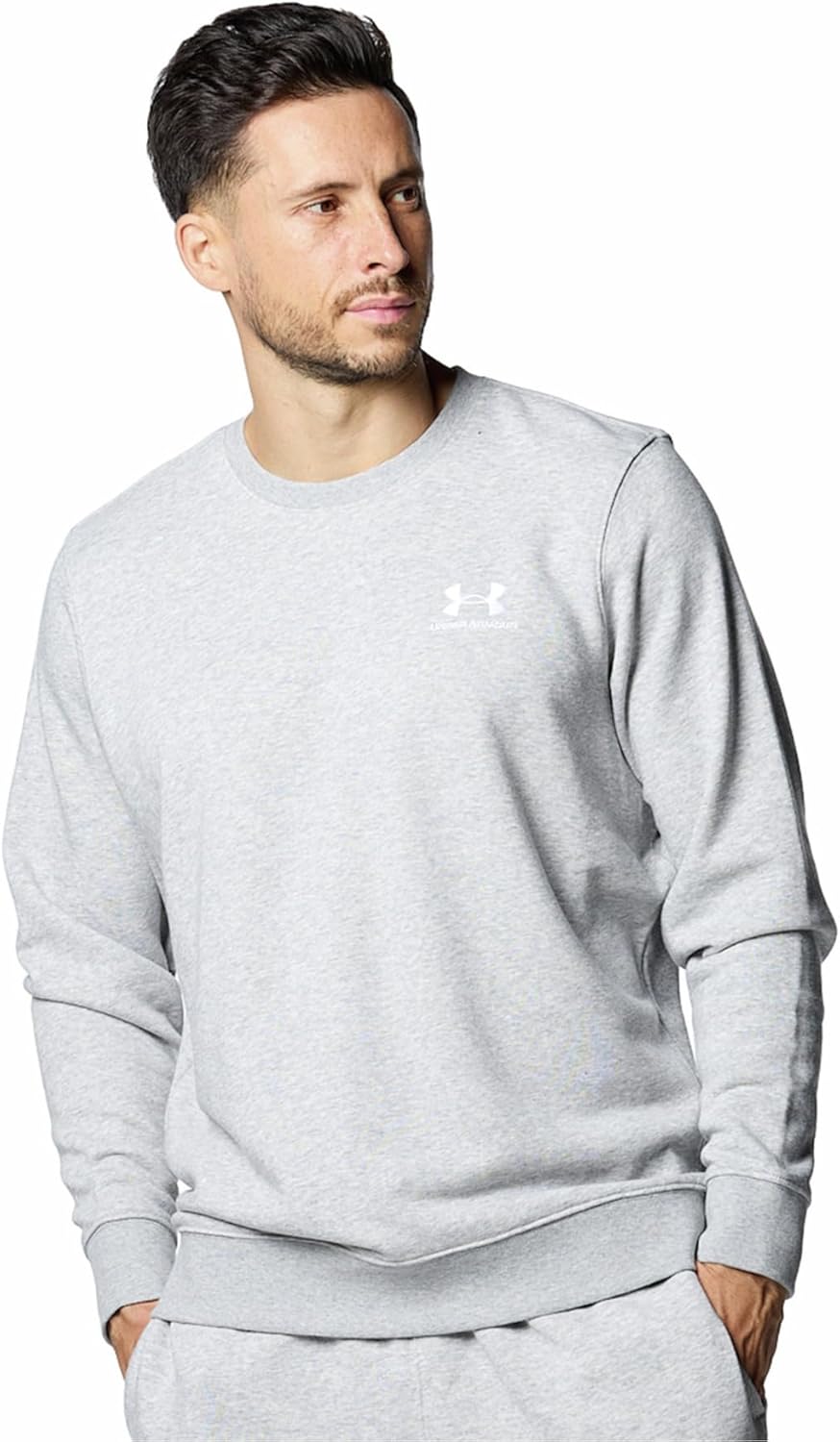 

Мужская толстовка Under Armour UA Essential Terry Crew, серый