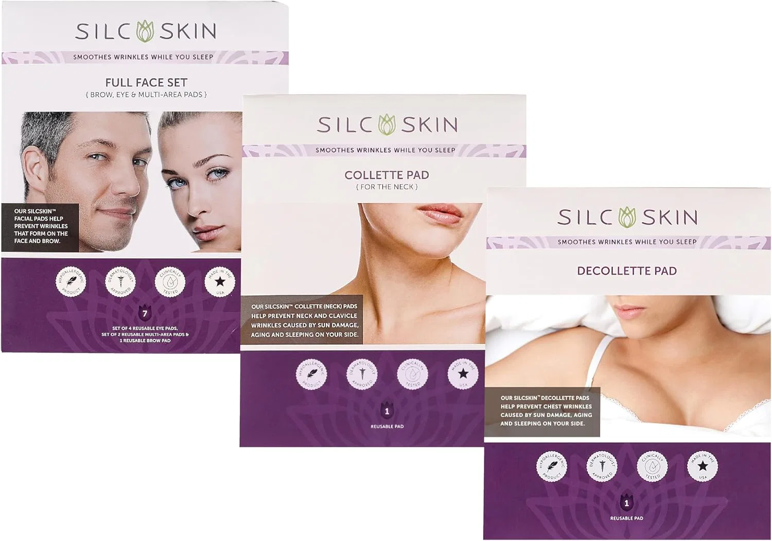 Набор для лица и тела Silc Skin Complete Face and Body Bundle, 3 шт