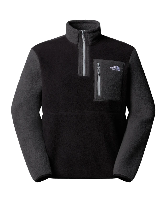 

Флисовая куртка Yumiori с молнией на четверть длины The North Face, черный