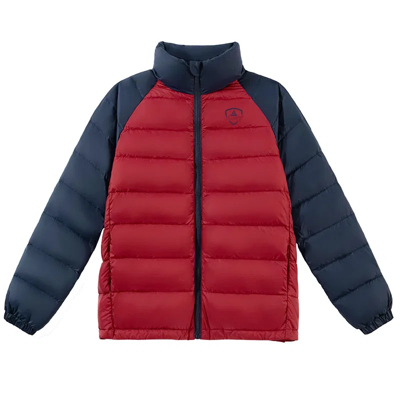Детская пуховая куртка PEAK Red Blue/PK Badge K