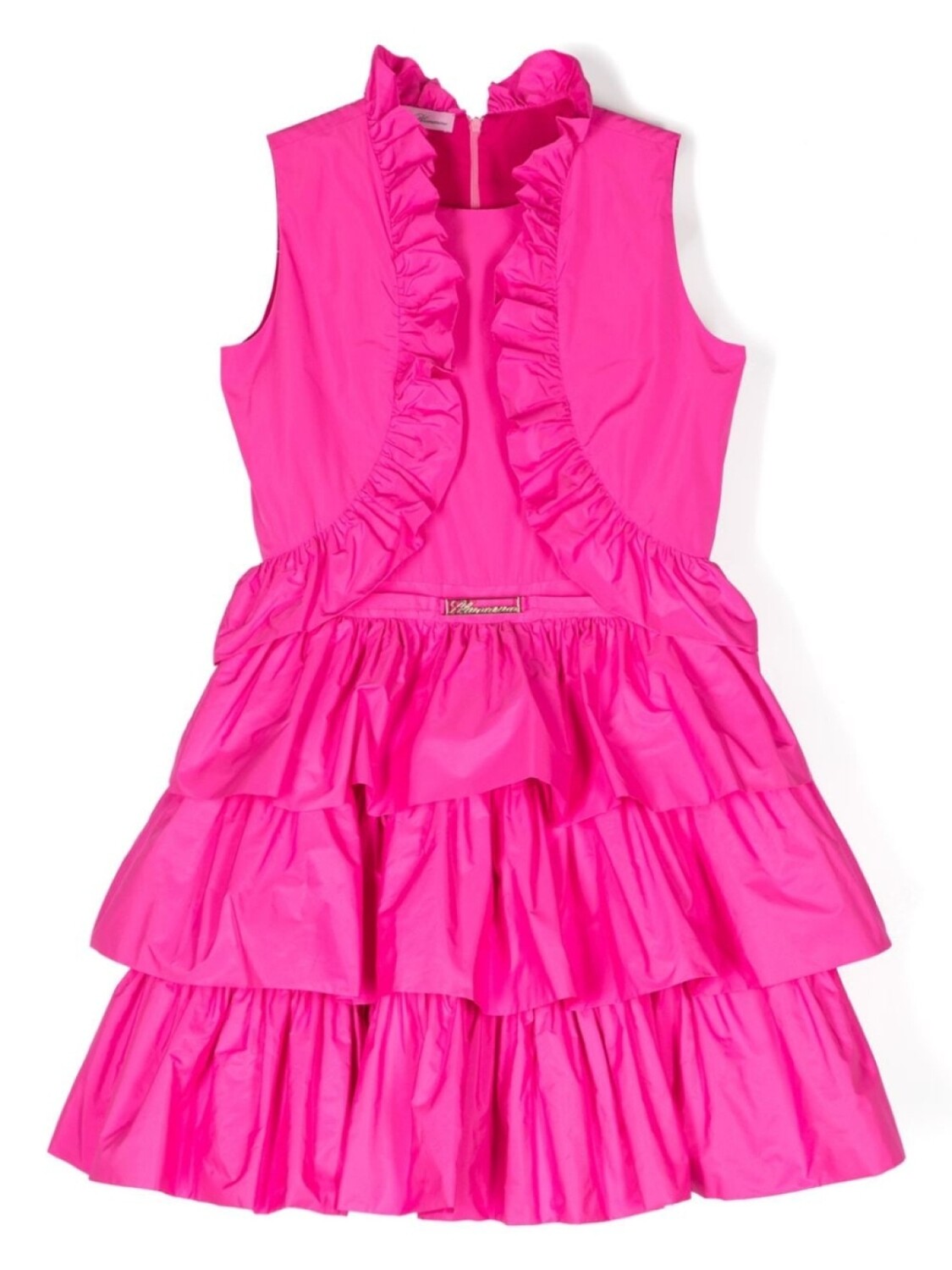 

Miss Blumarine платье с логотипом, розовый