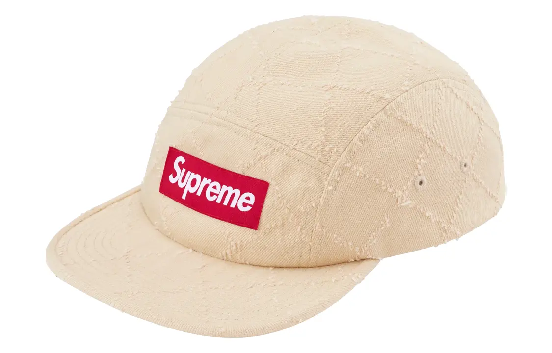 

Кепка Supreme Punched Denim, бежевый