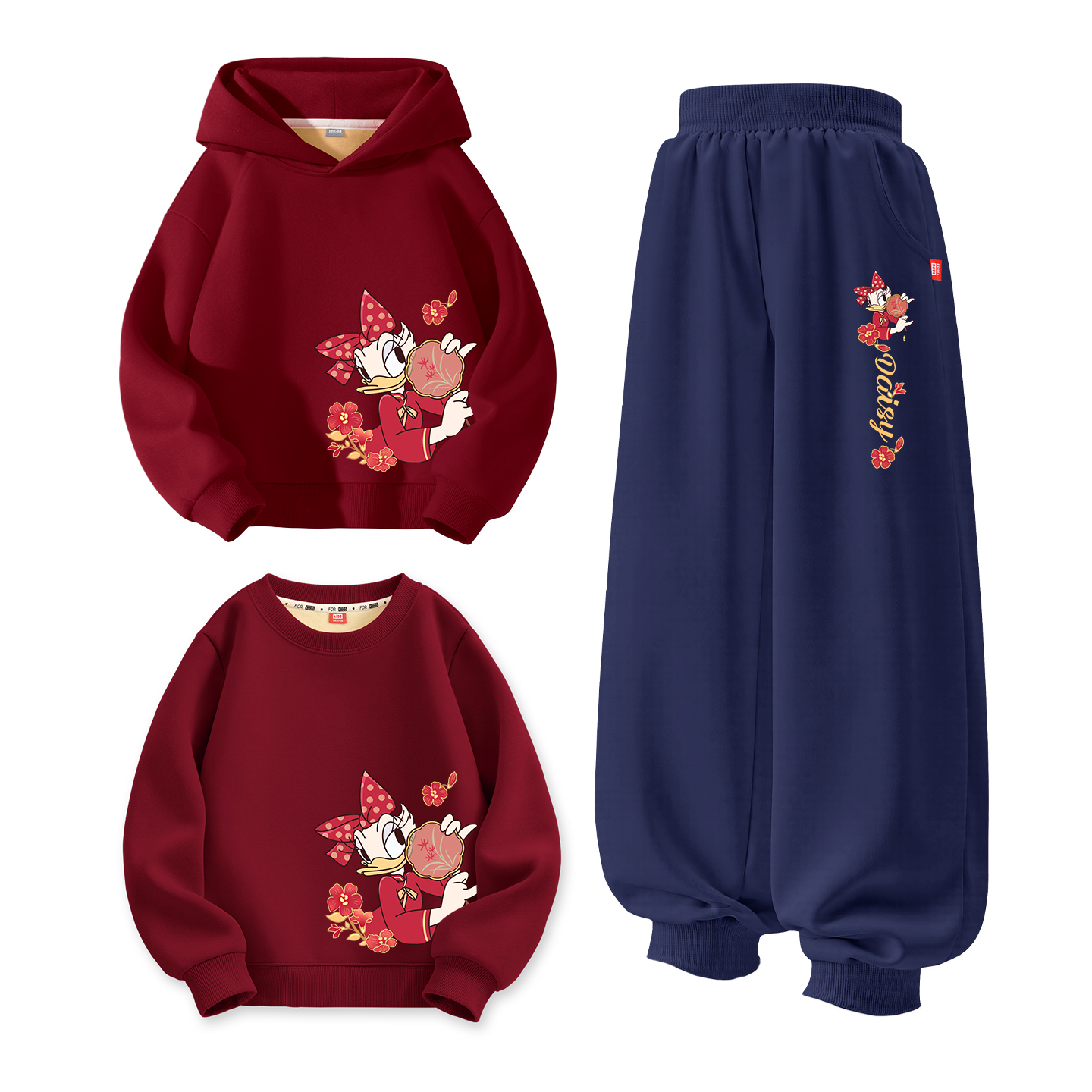 

Детский костюм Tang с круглым вырезом и толстым воротником Disney, [thickened and fleece-lined]di team fan dai_bottom right бордовый+di team fan dai k темно-синий +di team fan dai_bottom right бордовый