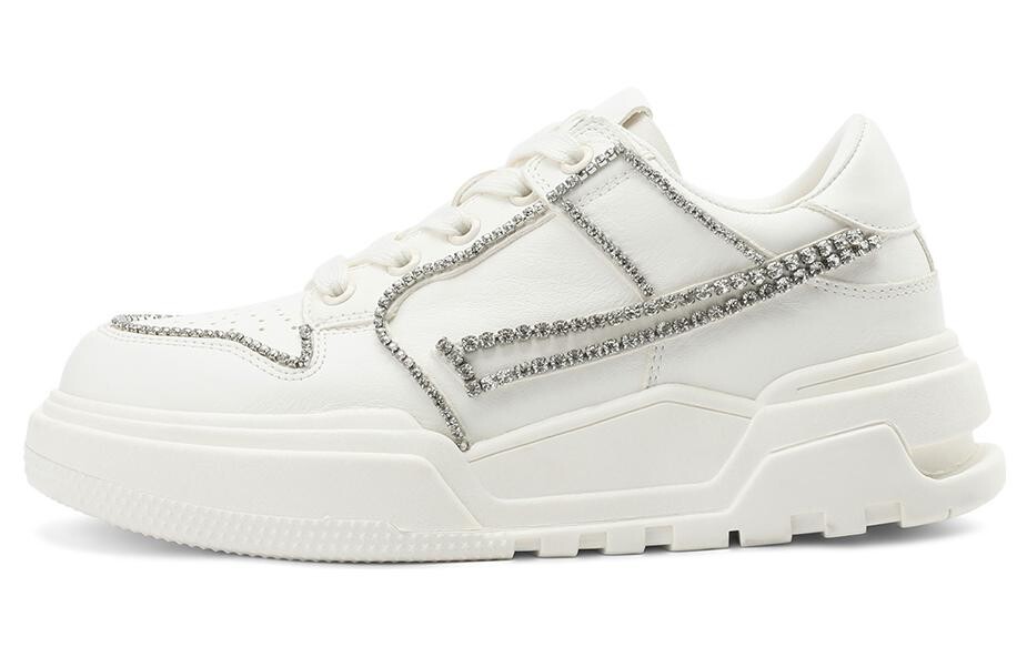 

Кроссовки rosa bianca Skateboarding Shoes Women's Low-top, белый