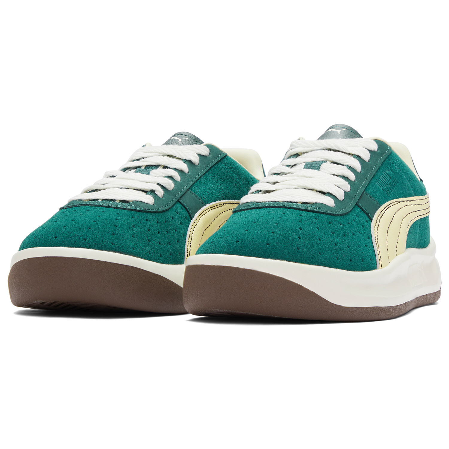 Кеды мужские, GV Special обувь для скейтбординга Низкая Белый/Зеленый Puma — фото 3