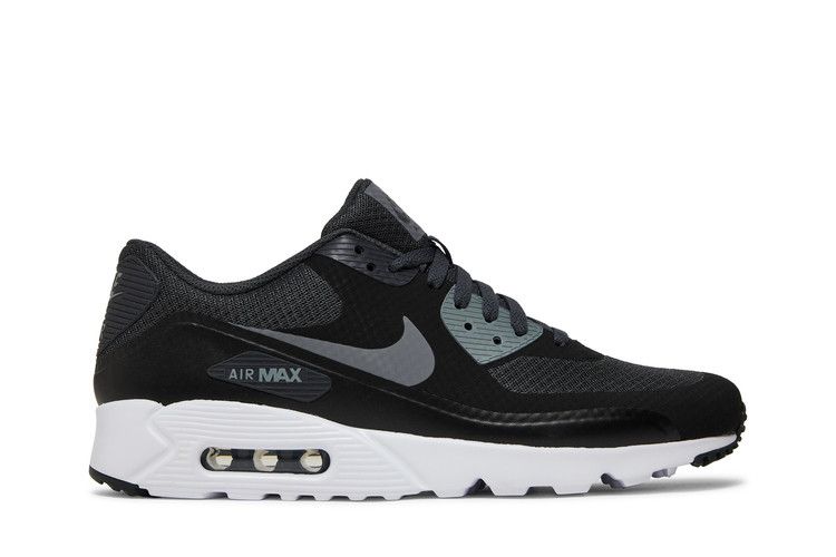 Кроссовки Nike Air Max 90 Ultra Essential 'Black Cool Grey', черный — фото 2