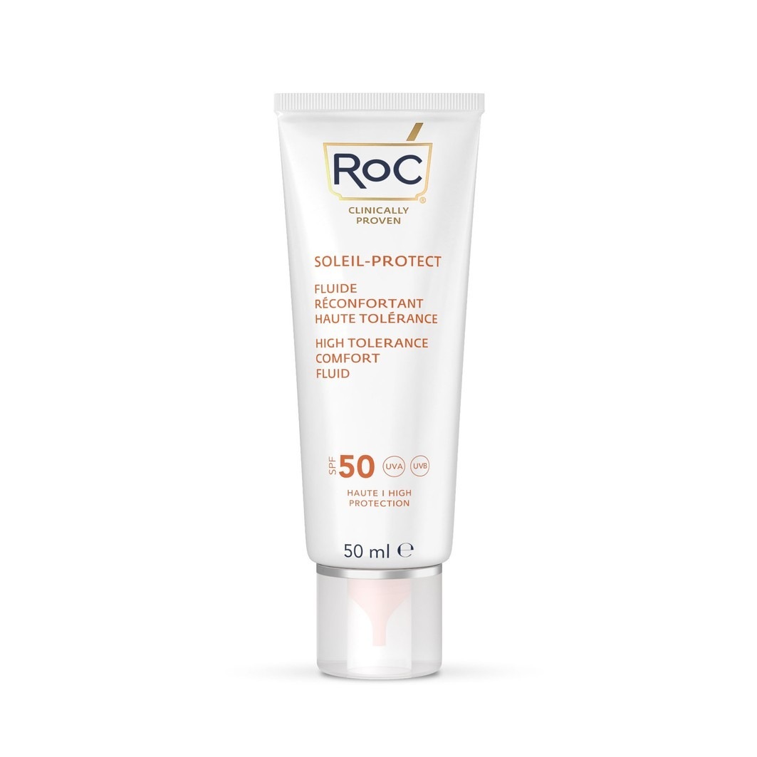 

Солнцезащитный крем soleil-protect high tolerance comfort fluid spf 50 Roc, объем 50 мл