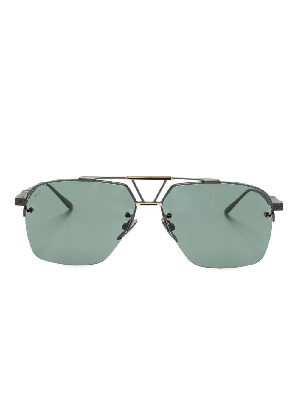 

Солнцезащитные очки-пилоты Presidio Leisure Society, синий